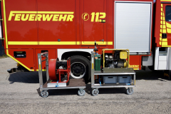 RC Überdruckbelüftung und Strom