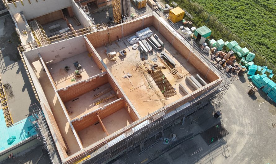 Gerätehausneubau schreitet voran