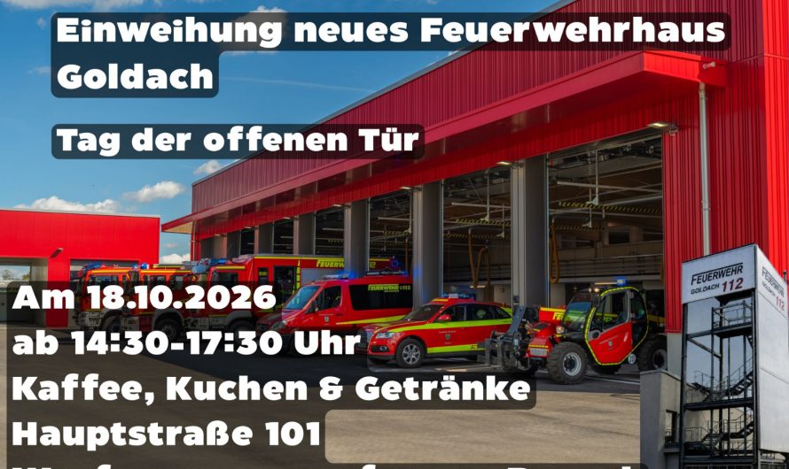 Herzliche Einladung zum Tag der offenen Tür